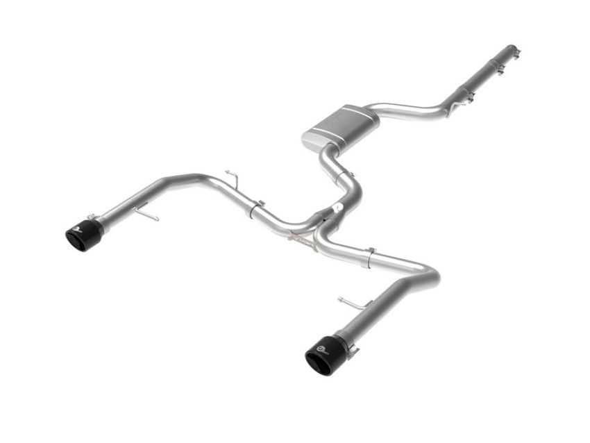 aFe Power 49-36432-B MACH Force-Xp 3 IN to 2-1/2 IN Stainless Steel Cat-Back Exhaust System Black