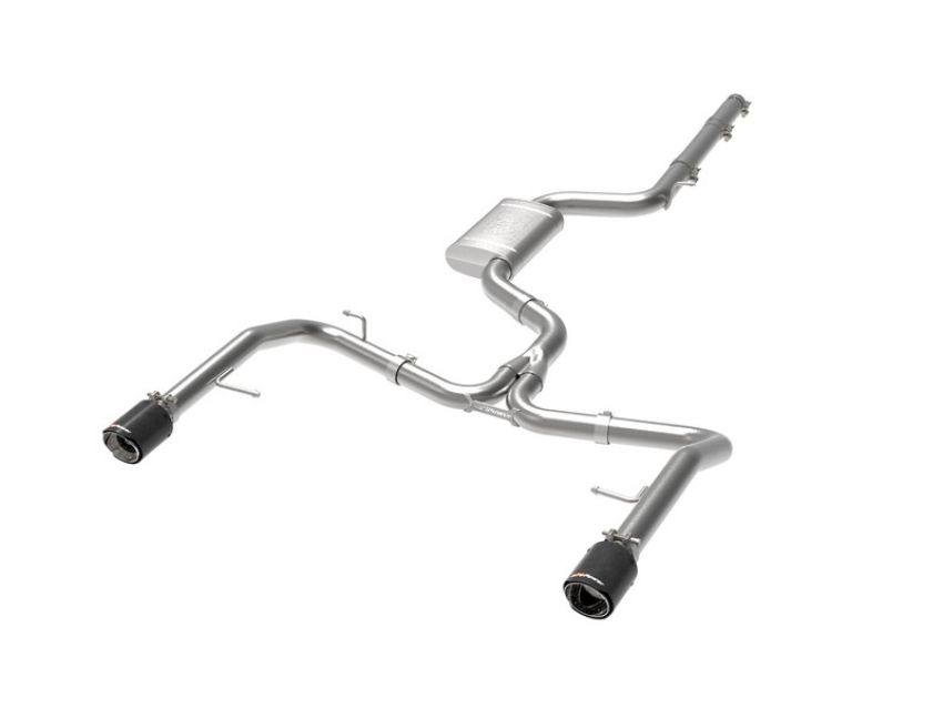 aFe Power 49-36432-C MACH Force-Xp 3 IN to 2-1/2 IN Stainless Steel Cat-Back Exhaust System Carbon