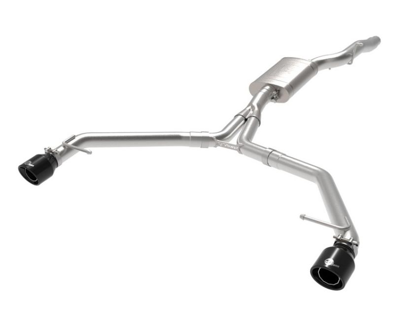 aFe Power 49-36437-B MACH Force-Xp 3 IN to 2-1/2 IN Stainless Steel Axle-Back Exhaust w/ Black Tip