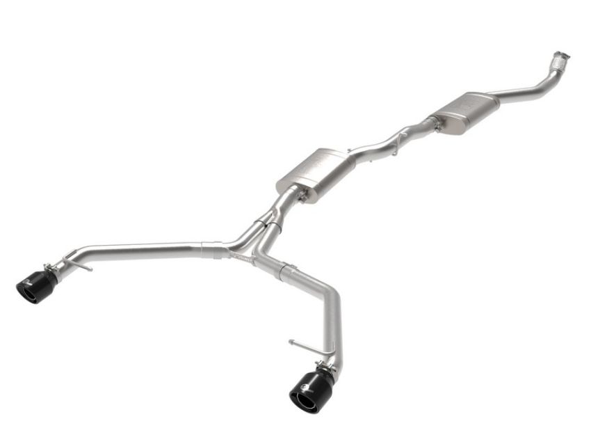 aFe Power 49-36438-B MACH Force-Xp 3 IN to 2-1/2 IN Stainless Steel Cat-Back Exhaust w/ Black Tip