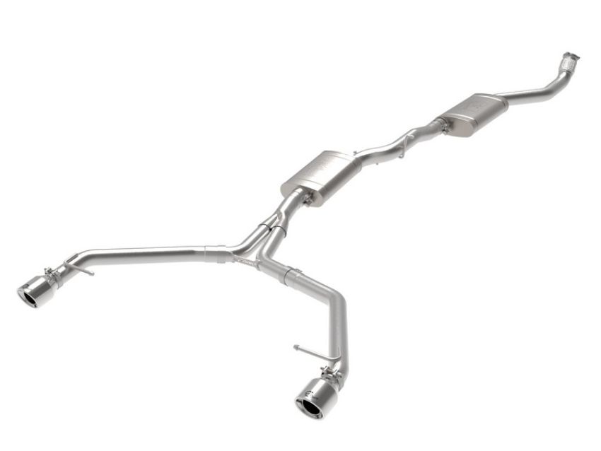 aFe Power 49-36438-P MACH Force-Xp 3 IN to 2-1/2 IN Stainless Steel Cat-Back Exhaust w/ Polished Tip