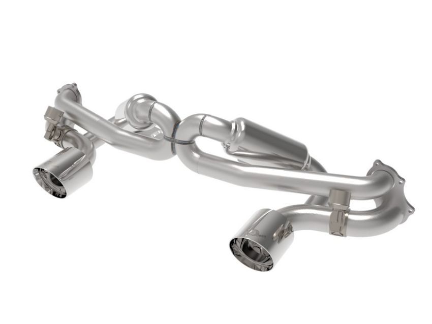 aFe Power 49-36443-P MACH Force-Xp 2-1/2 IN 304 Stainless Steel Cat-Back Exhaust w/ Polished Tip