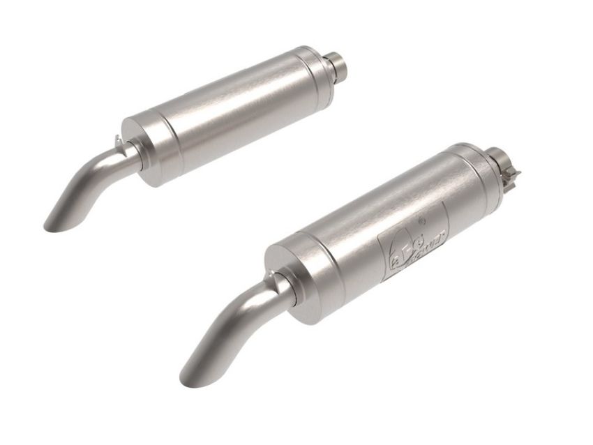 aFe Power 49-36501 Vulcan Series 2-1/2 IN 304 Stainless Steel Cat-Back Exhaust System
