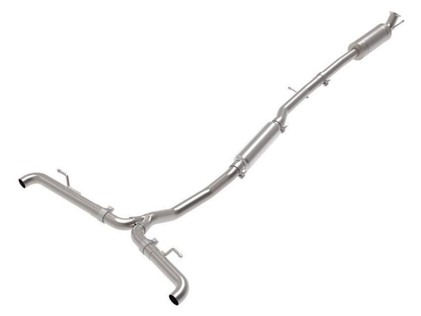 aFe Power 49-36503 MACH Force-Xp 2-1/2 IN to 2-1/4 IN 304 Stainless Steel Cat-Back Exhaust System