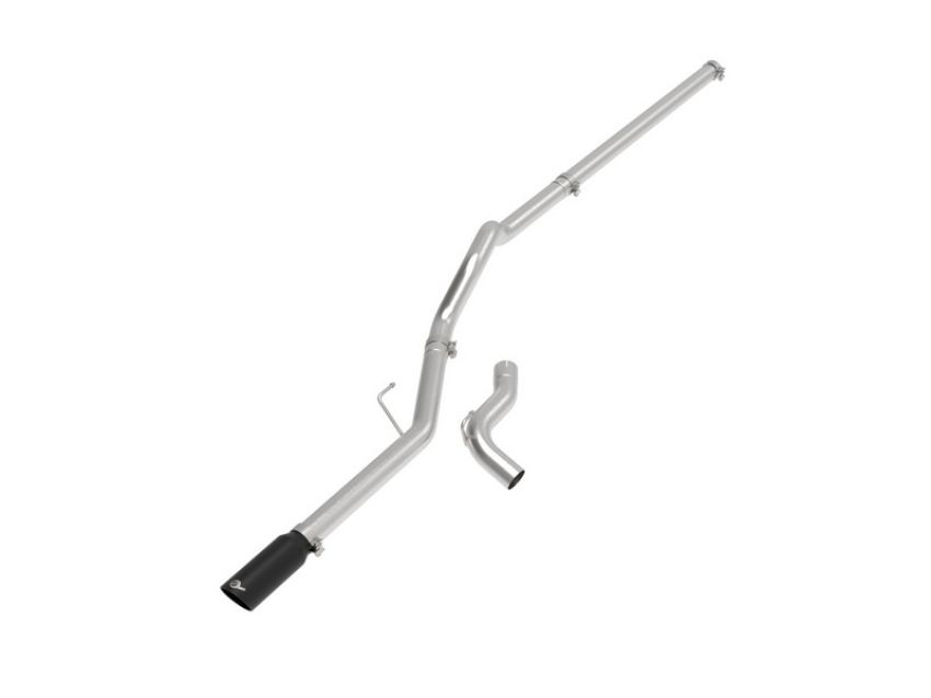 aFe Power 49-36504-B Vulcan Series 3 IN 304 Stainless Steel DPF-Back Exhaust System w/Black Tip