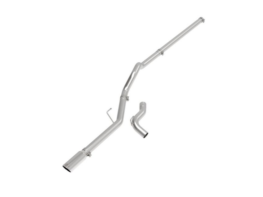 aFe Power 49-36504-P Vulcan Series 3 IN 304 Stainless Steel DPF-Back Exhaust System w/Polish Tip