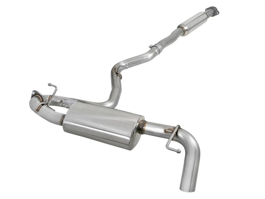 aFe Power 49-36803 Takeda 2-1/2 IN 304 Stainless Steel Cat-Back Exhaust System
