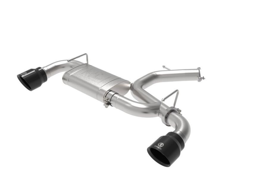 aFe Power 49-37009-B Takeda-ST 3 IN 304 Stainless Steel Axle-Back Exhaust System w/ Black Tip