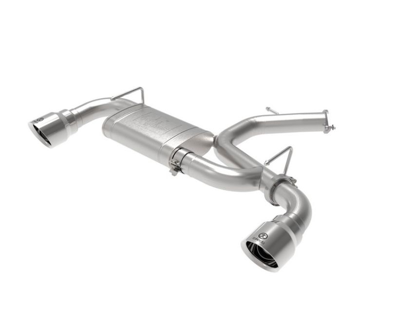 aFe Power 49-37009-P Takeda-ST 3 IN 304 Stainless Steel Axle-Back Exhaust System w/ Polished Tip
