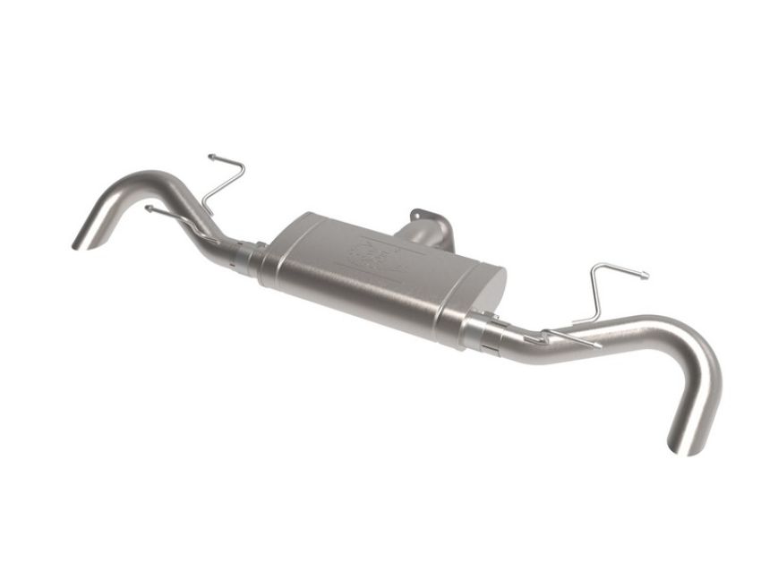 aFe Power 49-37035 Takeda 3 IN to 2-1/2 IN 304 Stainless Steel Axle-Back Exhaust System