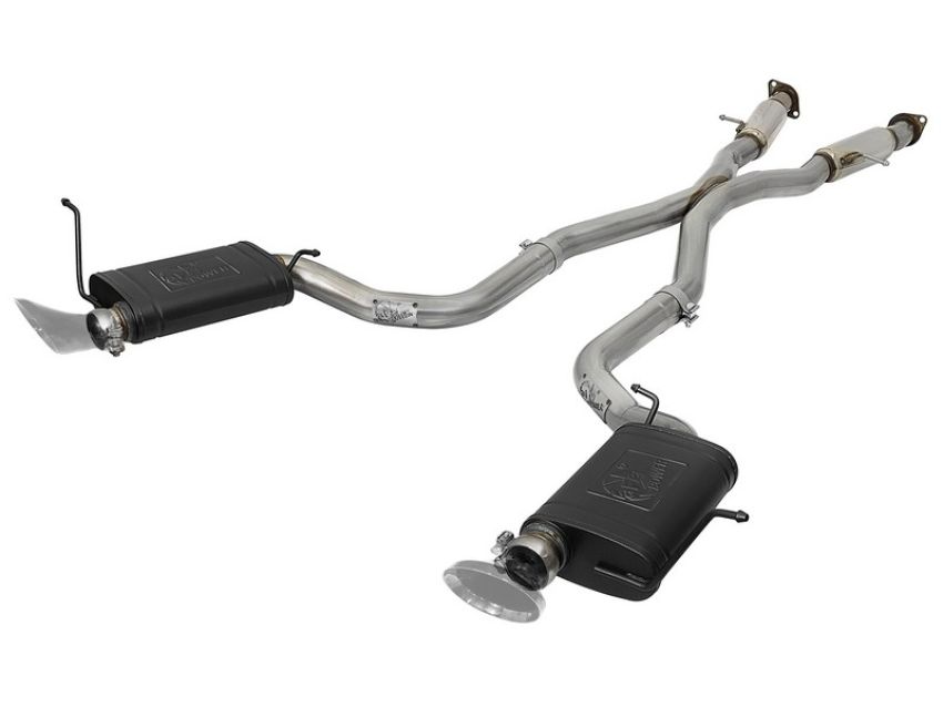 aFe Power 49-38059 MACH Force-Xp 3 IN 304 Stainless Steel Cat-Back Exhaust System w/ Resonator