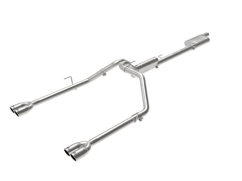 aFe Power 49-38084-P Vulcan   Series 3 IN to 2-1/2 IN 304 Stainless Steel Cat-Back Exhaust Polished