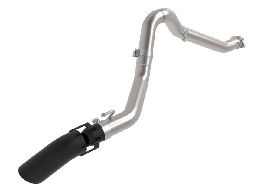 aFe Power 49-38094-B Vulcan Series 3 IN 304 Stainless DPF-Back Hi-Tuck Exhaust System w/ Black Tip
