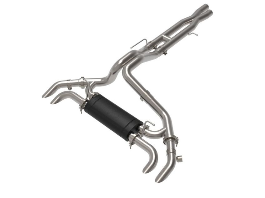 aFe Power 49-38101 Vulcan Series 2-1/2 IN to 3 IN Stainless Steel Cat-Back Exhaust System