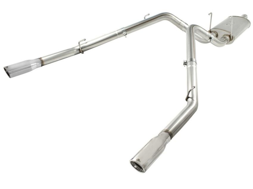aFe Power 49-42013-P Mach Force-Xp 3 IN Cat-Back Exhaust System with Dual Polished Tips