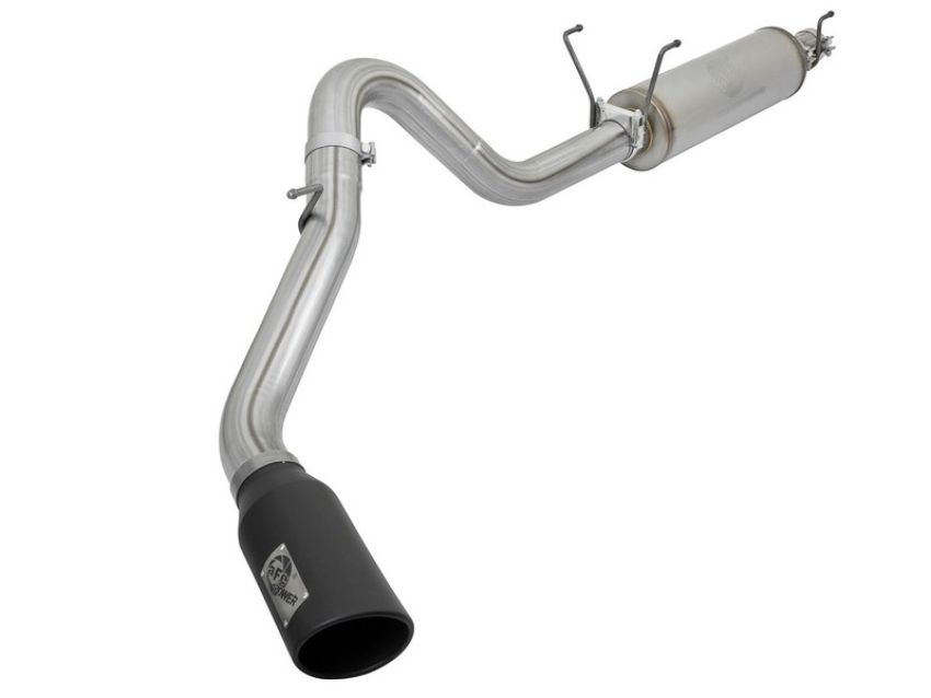 aFe Power 49-42056-B MACH Force-Xp 4 IN 409 Stainless Steel Cat-Back Exhaust System w/ Black Tip