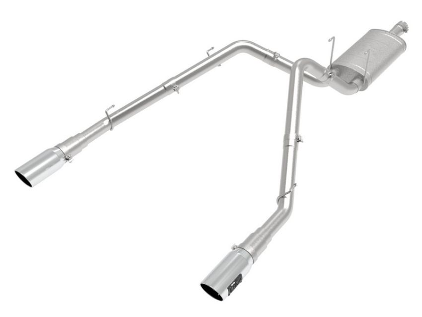 aFe Power 49-42074-P Apollo GT Series 3 IN 409 Stainless Steel Cat-Back Exhaust System w/ Polish Tip