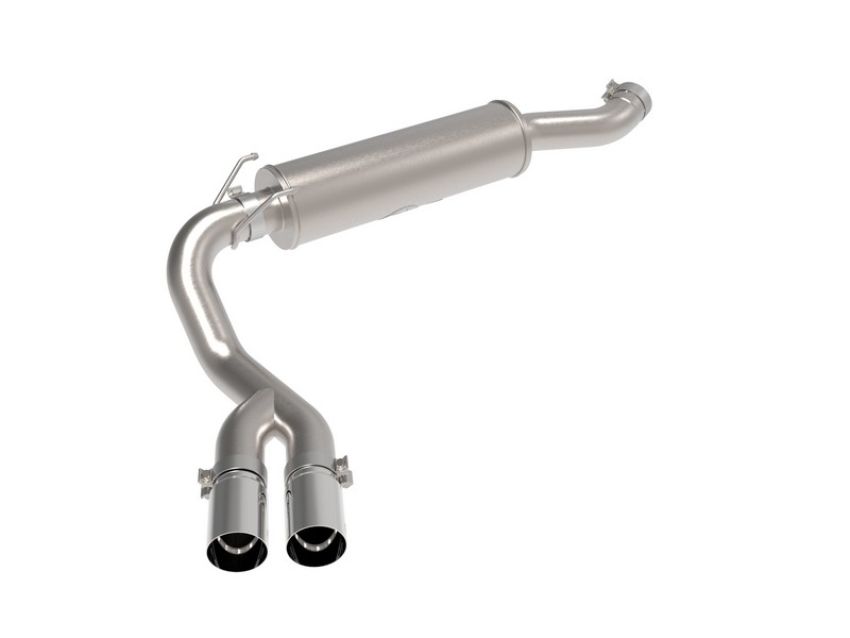 aFe Power 49-42082-P Rebel Series 3-1/2 IN Stainless Steel Cat-Back Exhaust System w/ Polish Tip