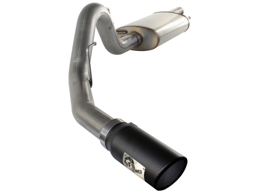 aFe Power 49-43037-B MACH Force-Xp 3-1/2in 409 Stainless Steel Cat-Back Exhaust System w/Black Tip
