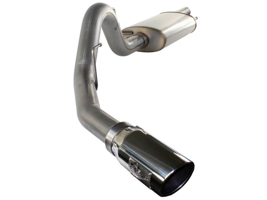 aFe Power 49-43037-P MACH Force-Xp 3-1/2in 409 Stainless Steel Cat-Back Exhaust System w/Polished Tip