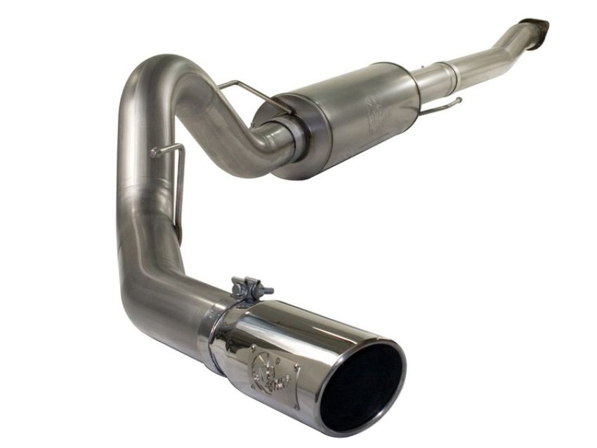 aFe Power 49-43041-P MACH Force-Xp 4 IN 409 Stainless Steel Cat-Back Exhaust System w/Polished Tip