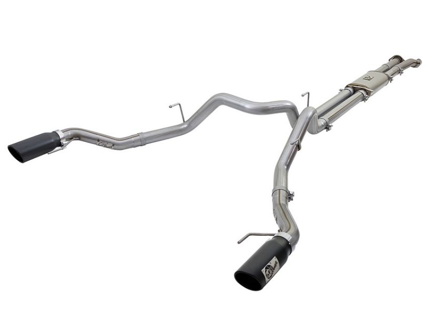 aFe Power 49-43045-B MACH Force-Xp 3 IN 409 Stainless Steel Cat-Back Exhaust System w/Black Tip