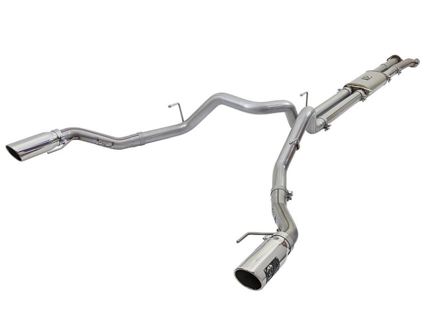 aFe Power 49-43045-P MACH Force-Xp 3 IN 409 Stainless Steel Cat-Back Exhaust System w/Polished Tip
