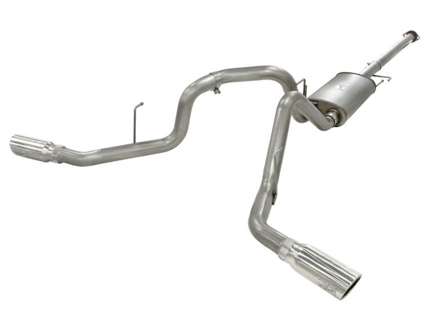 aFe Power 49-43056-P MACH Force-Xp 3 IN 409 Stainless Steel Cat-Back Exhaust System w/Polished Tip