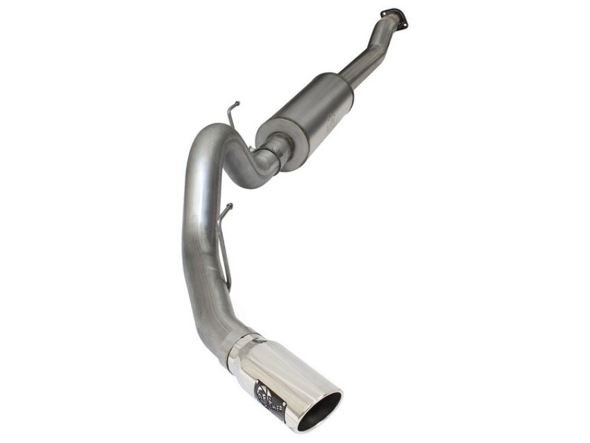 aFe Power 49-43069-P MACH Force-Xp 4 IN 409 Stainless Steel Cat-Back Exhaust System w/Polished Tip