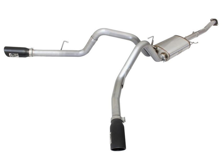 aFe Power 49-43070-B MACH Force-Xp 3 IN 409 Stainless Steel Cat-Back Exhaust System w/Black Tip