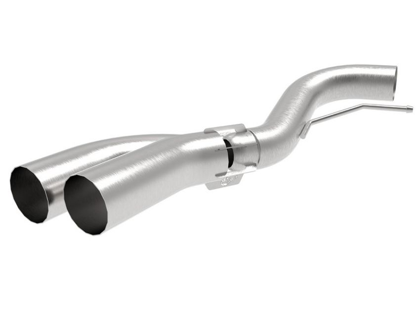 aFe Power 49-43108-H Rebel Series 409 Stainless Steel DPF-Back Exhaust System w/ Dual Brushed Tip