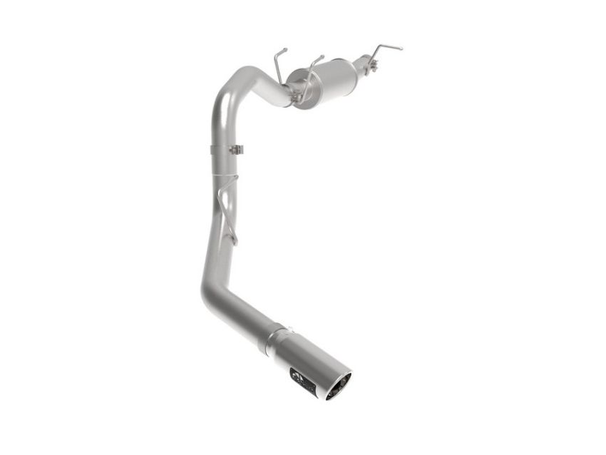 aFe Power 49-43116-P Apollo GT Series 3-1/2 IN Stainless Steel Axle-Back Exhaust System w/ Polish Tip