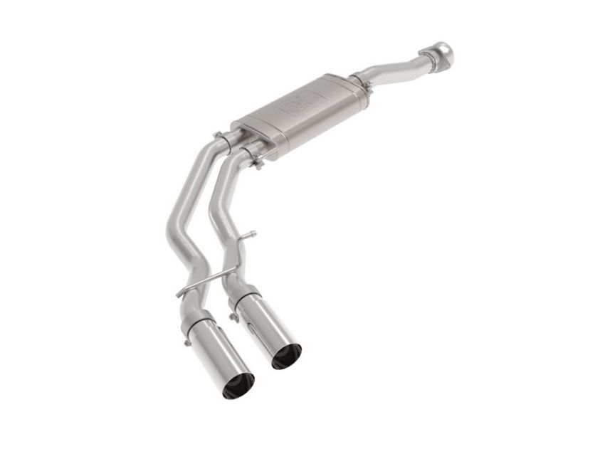 aFe Power 49-43128-P Rebel Series 3 IN to 2-1/2 IN 409 Stainless Steel Cat-Back Exhaust w/ Polish Tip