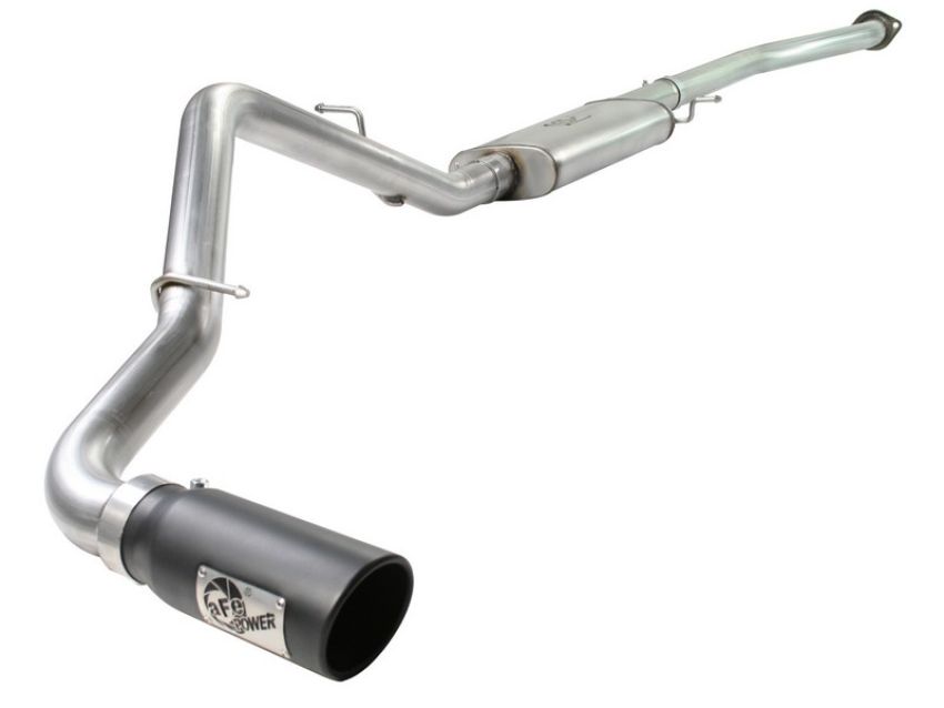 aFe Power 49-44012-B MACH Force-Xp 3 IN 409 Stainless Steel Cat-Back Exhaust System w/Black Tip