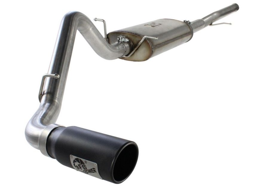 aFe Power 49-44038-B MACH Force-Xp 3 IN 409 Stainless Steel Cat-Back Exhaust System w/Black Tip