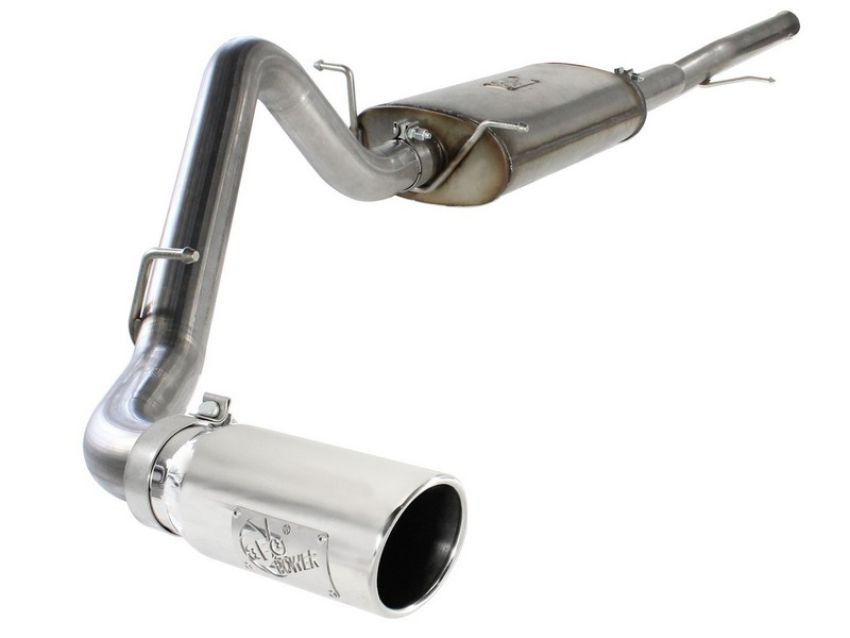 aFe Power 49-44038-P MACH Force-Xp 3 IN 409 Stainless Steel Cat-Back Exhaust System w/Polished Tip