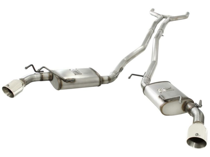 aFe Power 49-44042-P MACH Force-Xp 2-1/2in 409 Stainless Steel Cat-Back Exhaust System w/Polished Tip