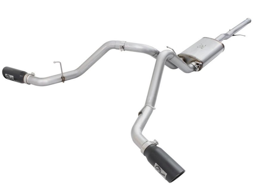 aFe Power 49-44057-B MACH Force-Xp 3 IN 409 Stainless Steel Cat-Back Exhaust System w/Black Tip