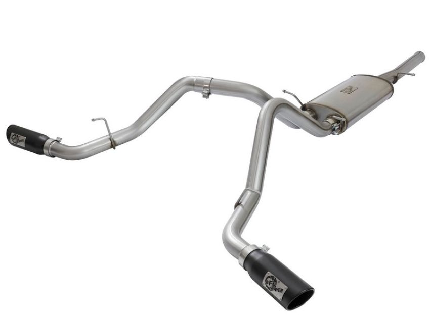 aFe Power 49-44071-B MACH Force-Xp 3 IN 409 Stainless Steel Cat-Back Exhaust System w/Black Tip