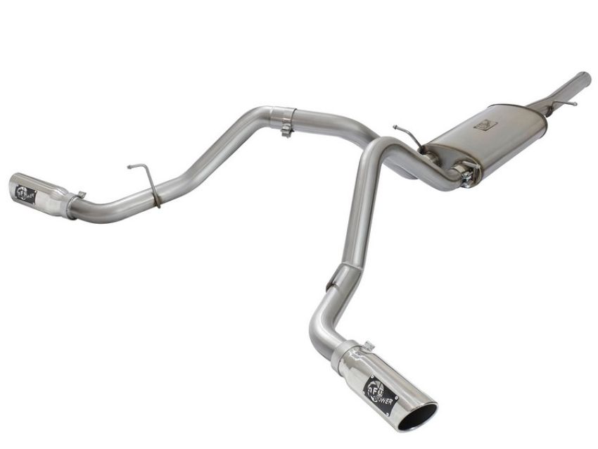 aFe Power 49-44071-P MACH Force-Xp 3 IN 409 Stainless Steel Cat-Back Exhaust System w/Polished Tip