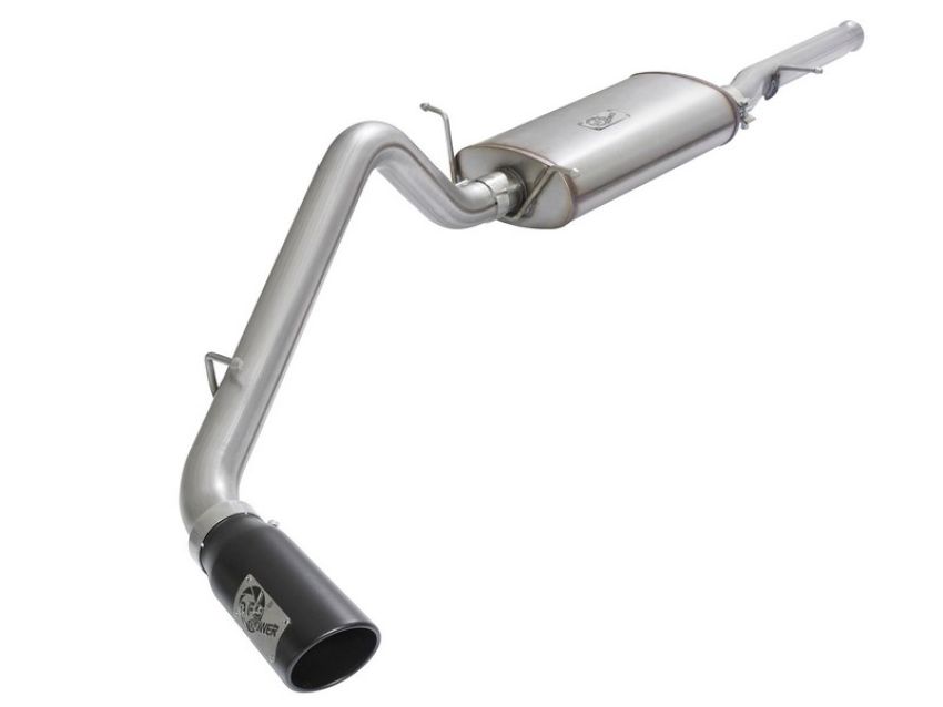 aFe Power 49-44072-B MACH Force-Xp 3 IN 409 Stainless Steel Cat-Back Exhaust System w/Black Tip