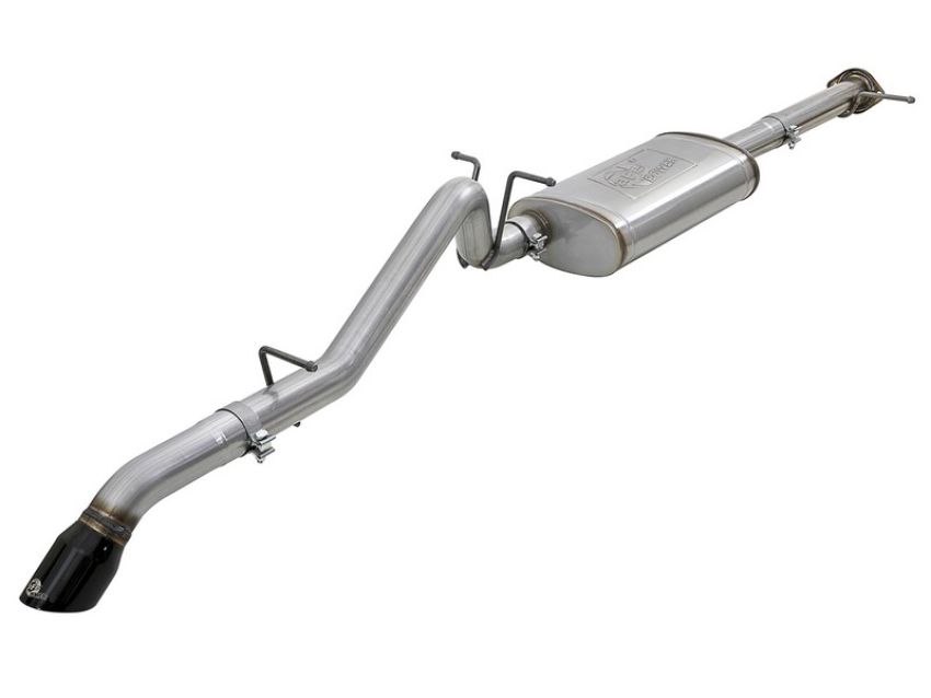 aFe Power 49-44099-B MACH Force-Xp 3 IN 409 Stainless Cat-Back Hi-Tuck Exhaust System w/ Black Tip