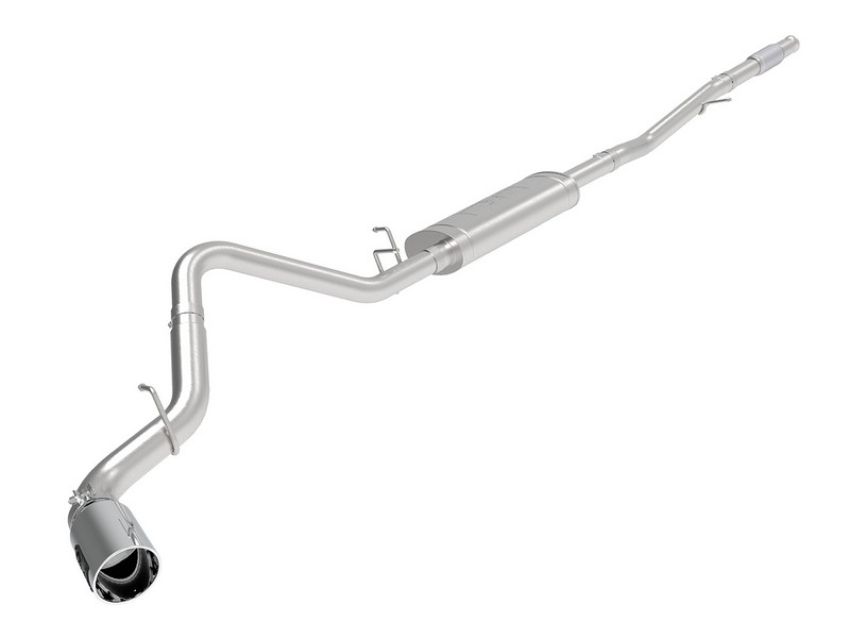 aFe Power 49-44107-P Apollo GT Series 3 IN 409 Stainless Steel Cat-Back Exhaust System w/ Polish Tip