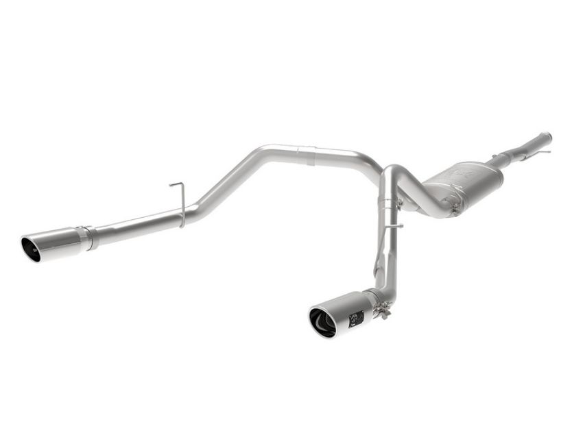 aFe Power 49-44111-P Apollo GT Series 3 IN 409 Stainless Steel Cat-Back Exhaust System w/ Polish Tip