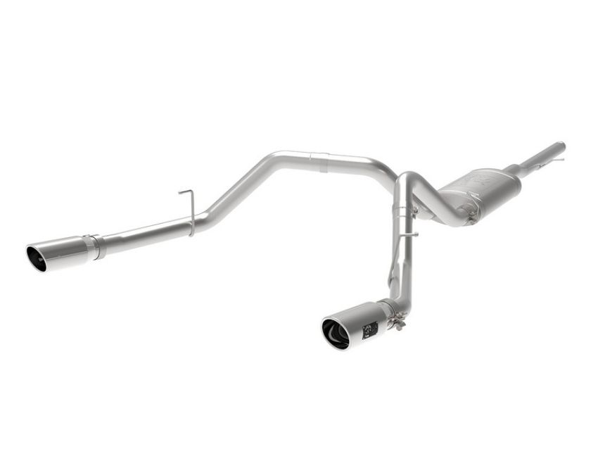 aFe Power 49-44112-P Apollo GT Series 3 IN 409 Stainless Steel Cat-Back Exhaust System w/ Polish Tip