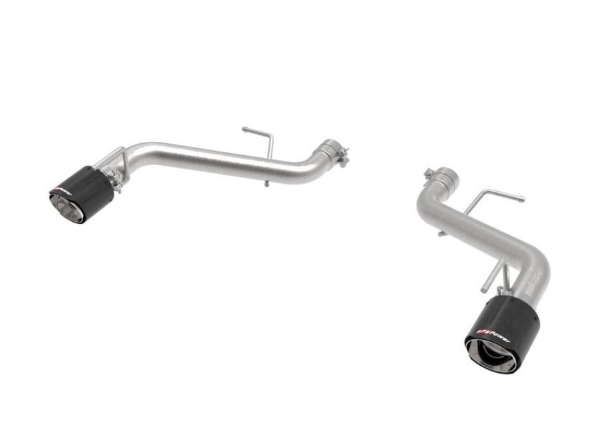 aFe Power 49-44118-C MACH Force-Xp 2-1/2 IN 409 Stainless Steel Axle-Back Exhaust System Carbon Fiber