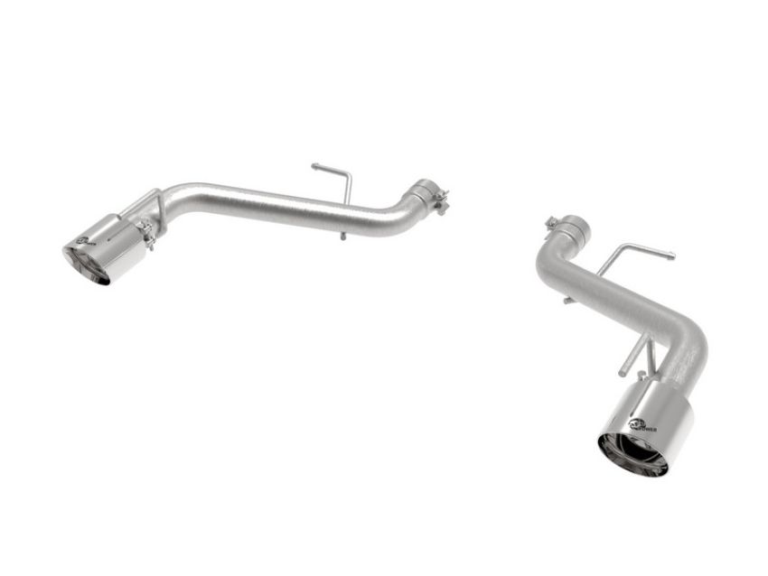 aFe Power 49-44118-P MACH Force-Xp 2-1/2 IN 409 Stainless Steel Axle-Back Exhaust System Polished