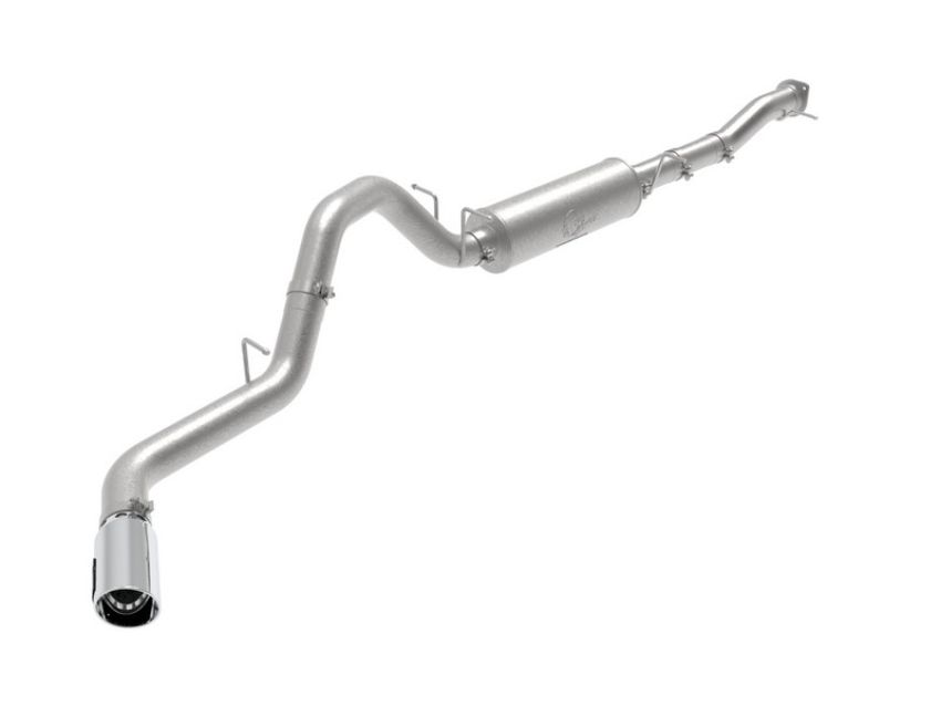 aFe Power 49-44122-P Apollo GT Series 4 IN 409 Stainless Steel Cat-Back Exhaust System w/ Polish Tip