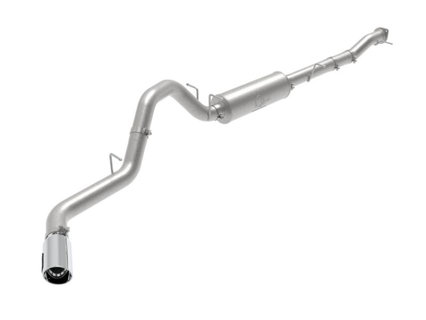 aFe Power 49-44123-P Apollo GT Series 4 IN 409 Stainless Steel Cat-Back Exhaust System w/ Polish Tip