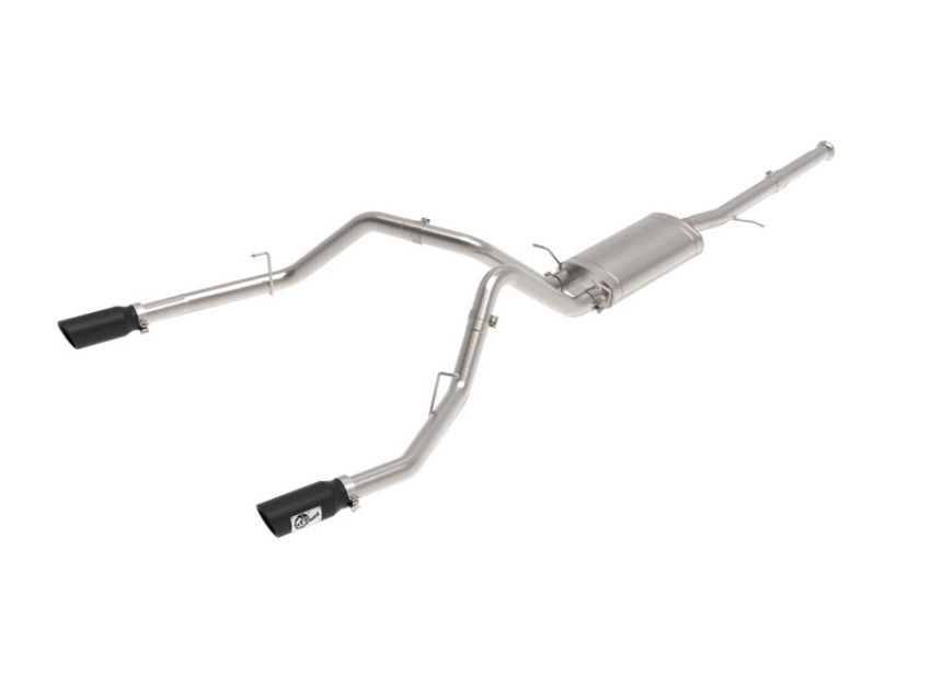 aFe Power 49-44135-B Apollo GT Series 3 IN Cat-Back Exhaust System w/ Dual Rear Exit w/ Black Tips